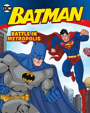 Detská kniha Batman. Battle in Metropolis