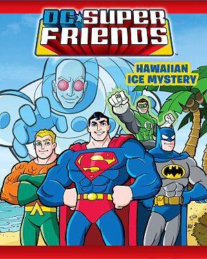 Detská kniha DC Super Friends. Hawaiian Ice Mystery