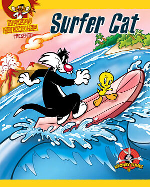 Detská kniha Speedy Gonzales presents Surfer Cat