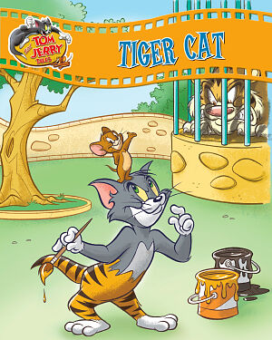Detská kniha Tom and Jerry. Tiger cat