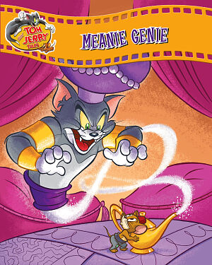 Detská kniha Tom and Jerry. Meanie Genie