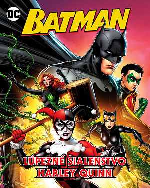 Detská kniha Batman. Lúpežné šialenstvo Harley Quinn