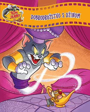 Detská kniha Tom a Jerry Hry. Dobrodružstvo s džinom