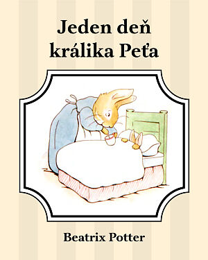 Detská kniha Jeden deň králika Peťa