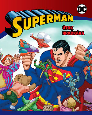 Detská kniha Superman. Útok Hračkára