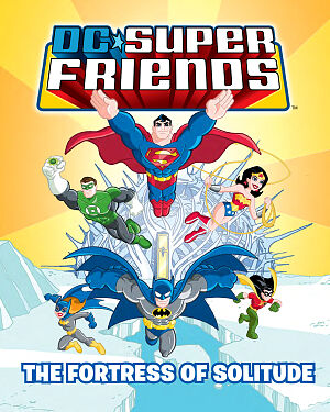 Detská kniha DC Super Friends. Fortress of Solitude