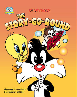 Detská kniha Baby Looney Tunes. Storybook The Story-Go-Round