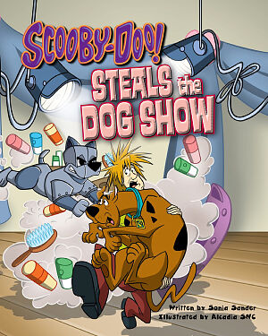 Detská kniha Scooby Doo! Steals the Dog Show