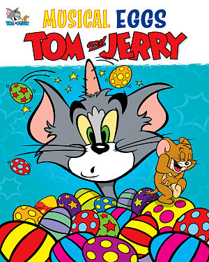 Detská kniha Tom and Jerry. Musical Eggs