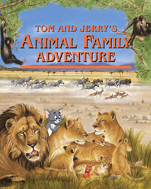 Detská kniha Tom and Jerry´s Animal Family Adventure