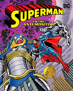 Detská kniha Superman vs the Anti-monitor
