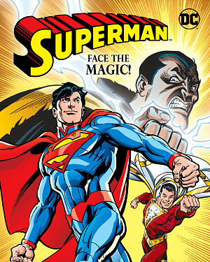 Detská kniha Superman. Face the Magic!