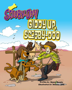Detská kniha Scooby-Doo! Giddy up, Scooby-Doo