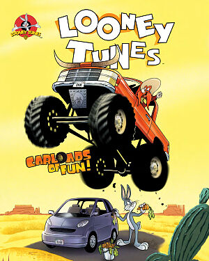 Detská kniha Looney Tunes. Carloads of Fun
