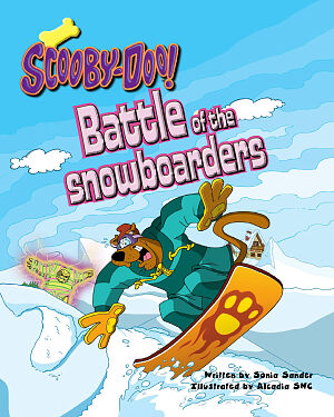 Detská kniha Scooby-Doo! Battle of the Snowboarders