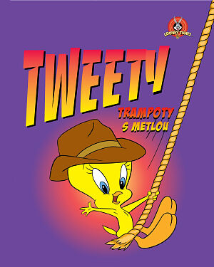 Detská kniha Tweety. Trampoty s metlou