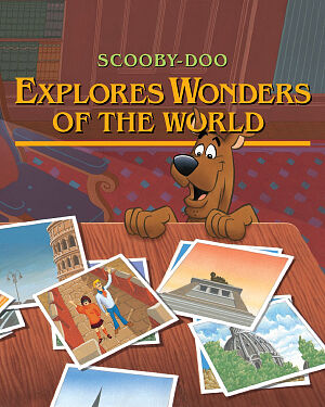 Detská kniha Scooby-Doo. Explores Wonders of the World