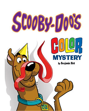 Detská kniha Scooby-Doo´s Color Mystery