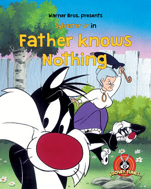Detská kniha Warner Bros. presents Sylvester Jr. in Father Knows Nothing