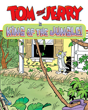 Detská kniha Tom and Jerry in King of the Jungle!