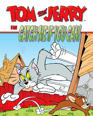 Detská kniha Tom and Jerry in Catch Me if You Can!
