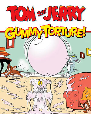 Detská kniha Tom and Jerry. Gummy Torture!