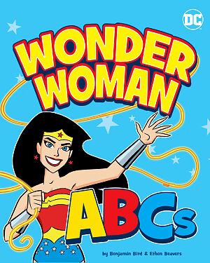 Detská kniha Wonder Woman. ABCs