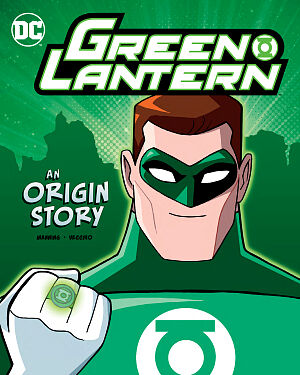 Detská kniha Green Lantern. An Origin Story