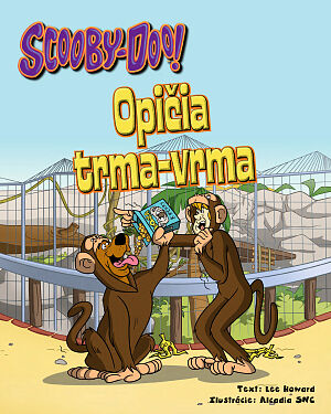 Detská kniha Scooby Doo! Opičia trma-vrma