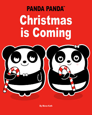 Detská kniha Panda Panda. Christmas is coming