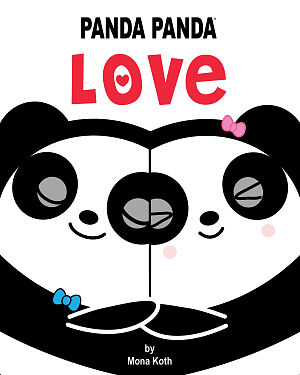 Detská kniha Panda Panda. Love