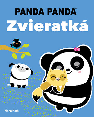Detská kniha Panda Panda. Zvieratká