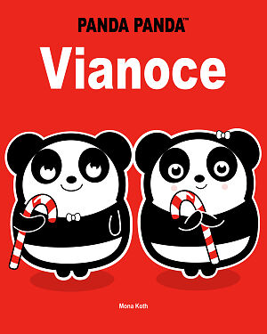 Detská kniha Panda Panda. Vianoce