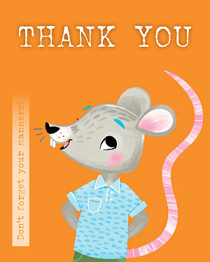 Detská kniha Thank You