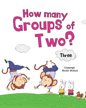 Detská kniha How many Groups of Two? Three
