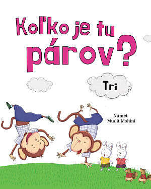 Detská kniha Koľko je tu párov? Tri