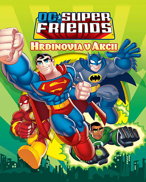Detská kniha DC Super Friends. Hrdinovia v akcii