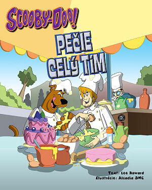 Detská kniha Scooby-Doo! Pečie celý tím