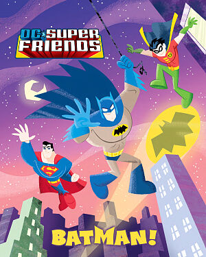 Detská kniha DC Super Friends. Batman!