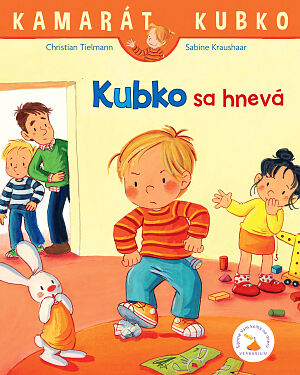 Detská kniha Kubko sa hnevá