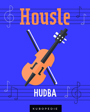 Dětská kniha Housle