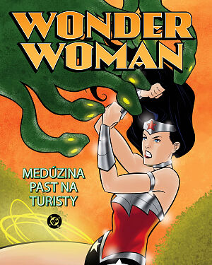 Dětská kniha Wonder Woman. Medúzina past na turisty