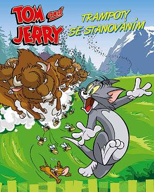 Dětská kniha Tom a Jerry. Trampoty se stanováním
