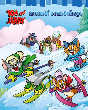 Dětská kniha Tom a Jerry. Zimní honička