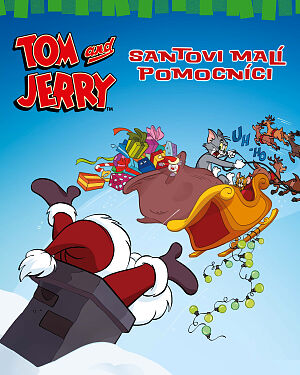 Dětská kniha Tom a Jerry. Santovi malí pomocníci