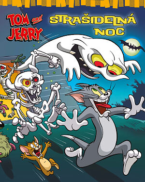 Dětská kniha Tom a Jerry. Strašidelná noc