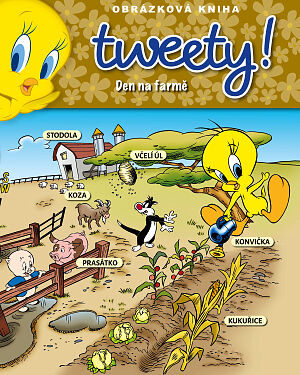Dětská kniha Tweety! Den na farmě