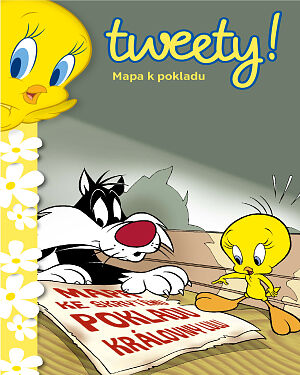 Dětská kniha Tweety! Mapa k pokladu