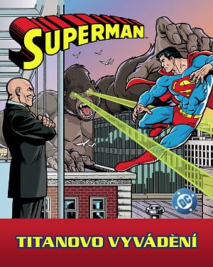 Dětská kniha Superman. Titanovo vyvádění
