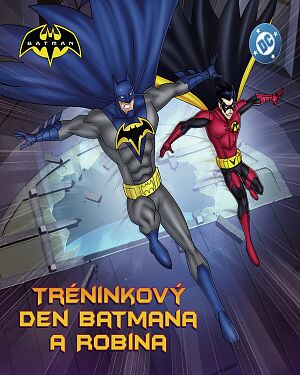 Dětská kniha Tréninkový den Batmana a Robina